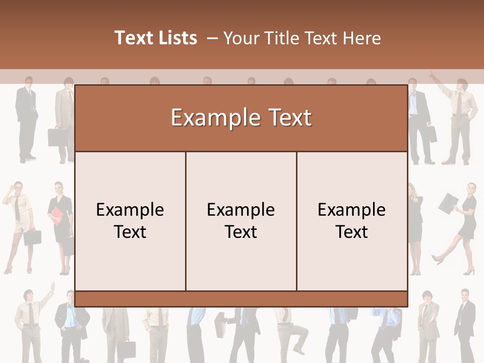 University Employer Girl PowerPoint Template