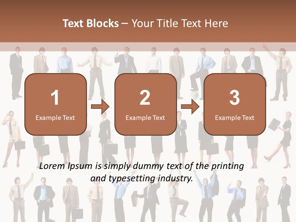 University Employer Girl PowerPoint Template