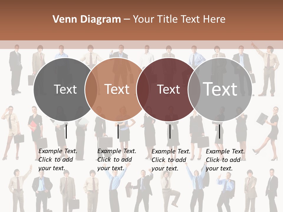 University Employer Girl PowerPoint Template