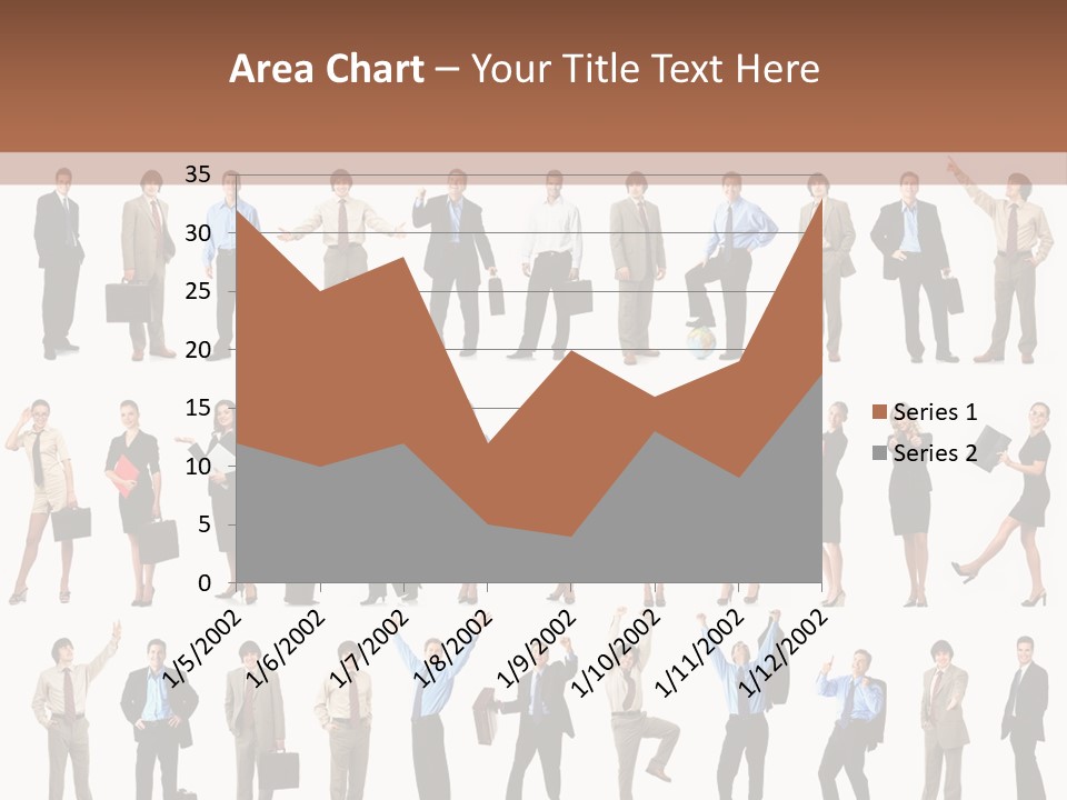 University Employer Girl PowerPoint Template