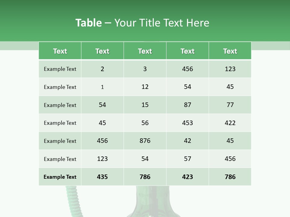 Water Macro Traditional PowerPoint Template