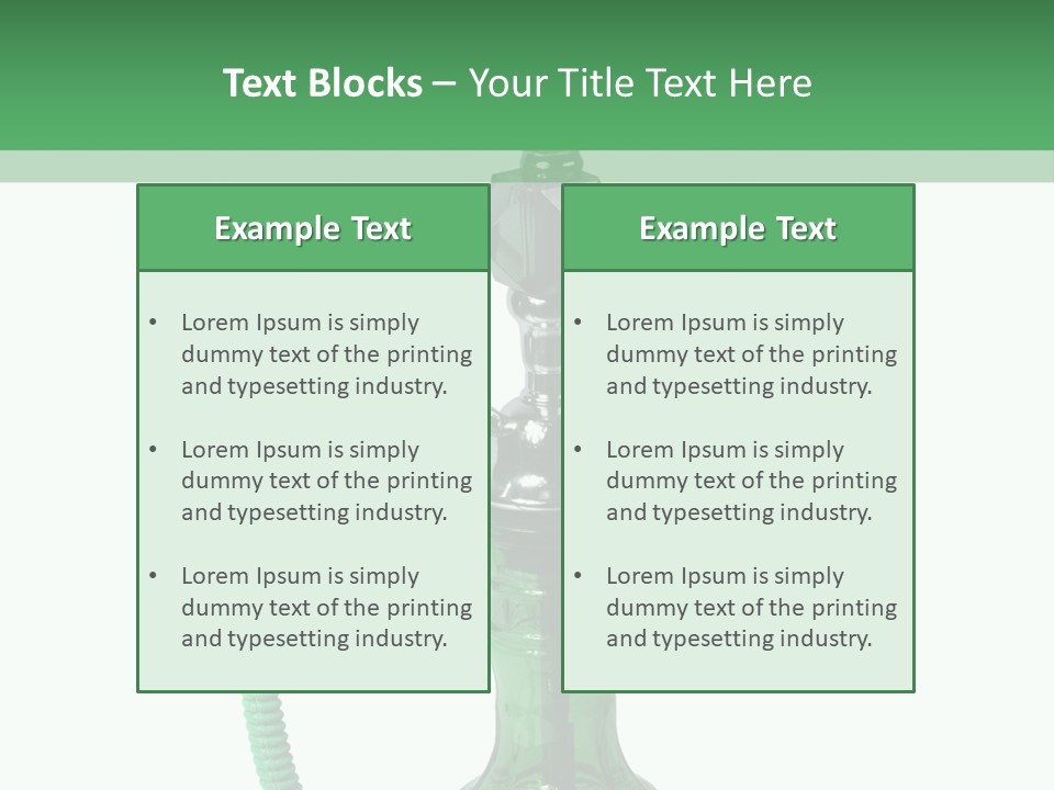 Water Macro Traditional PowerPoint Template