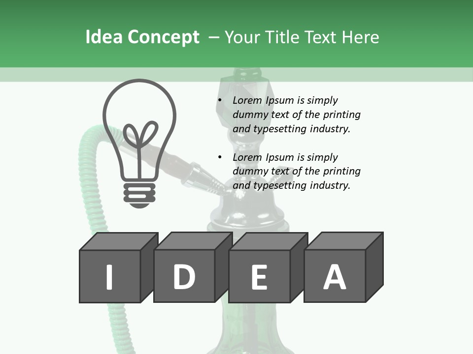 Water Macro Traditional PowerPoint Template