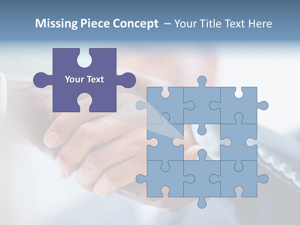 Metallic Metal Objects PowerPoint Template