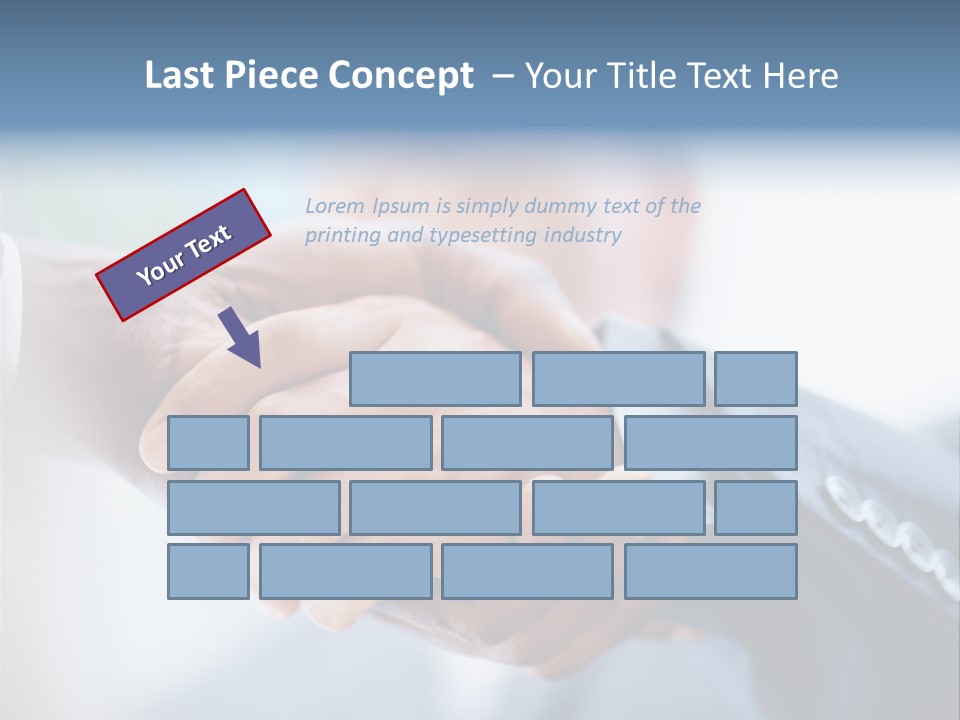 Metallic Metal Objects PowerPoint Template