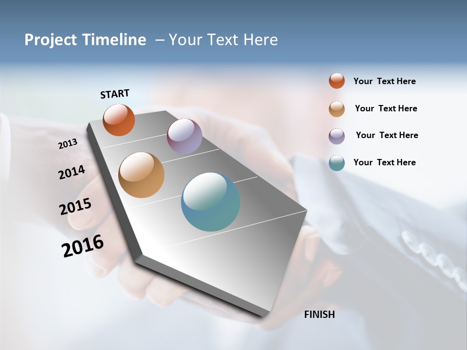 Metallic Metal Objects PowerPoint Template