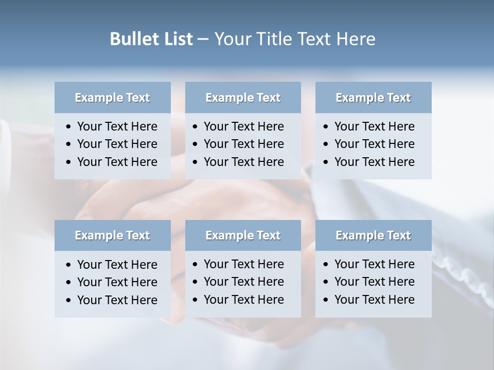 Metallic Metal Objects PowerPoint Template