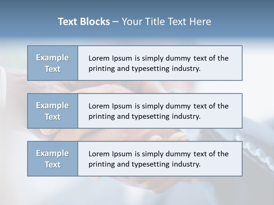 Metallic Metal Objects PowerPoint Template