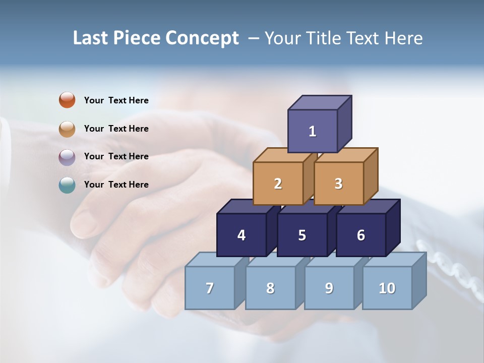 Metallic Metal Objects PowerPoint Template
