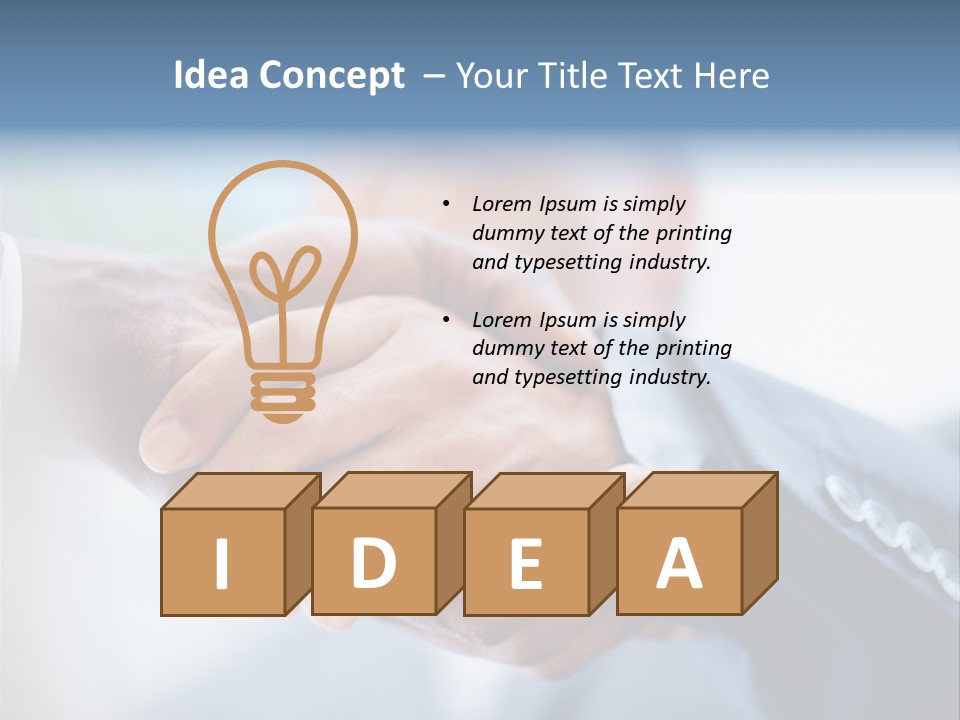 Metallic Metal Objects PowerPoint Template