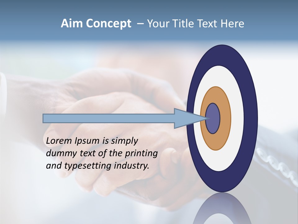 Metallic Metal Objects PowerPoint Template