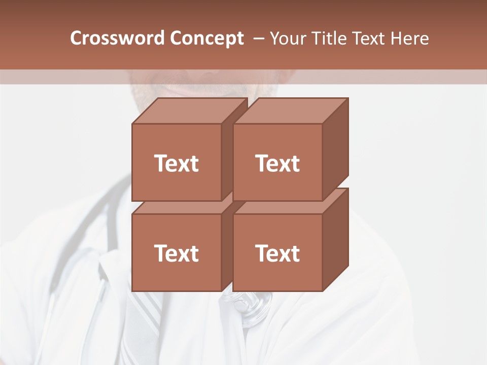 Rendering Isolated Modern PowerPoint Template
