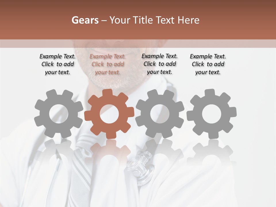 Rendering Isolated Modern PowerPoint Template