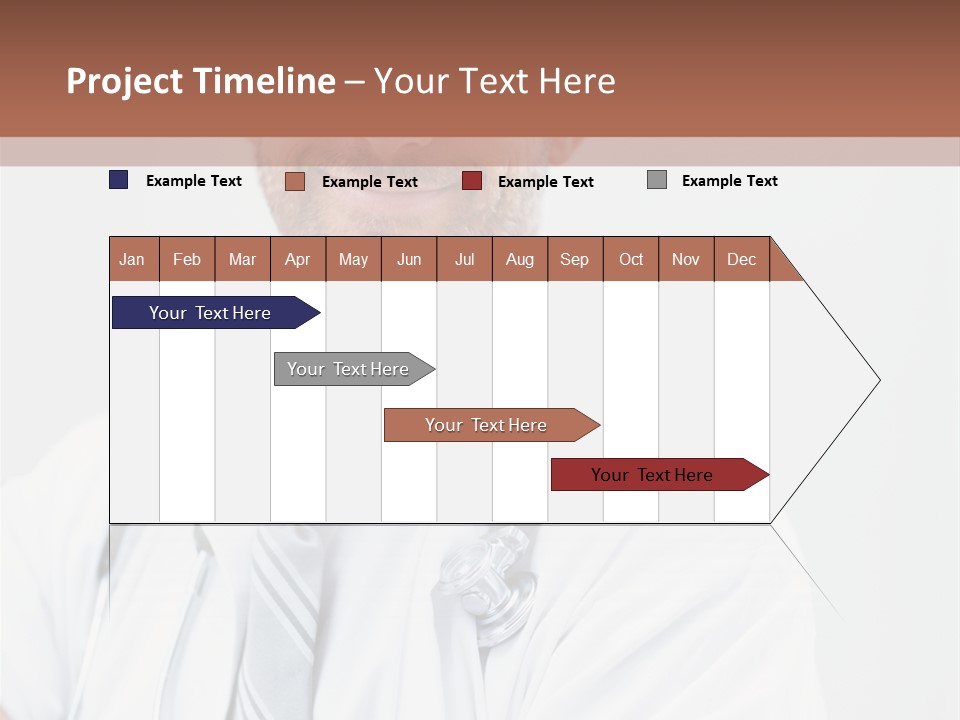Rendering Isolated Modern PowerPoint Template