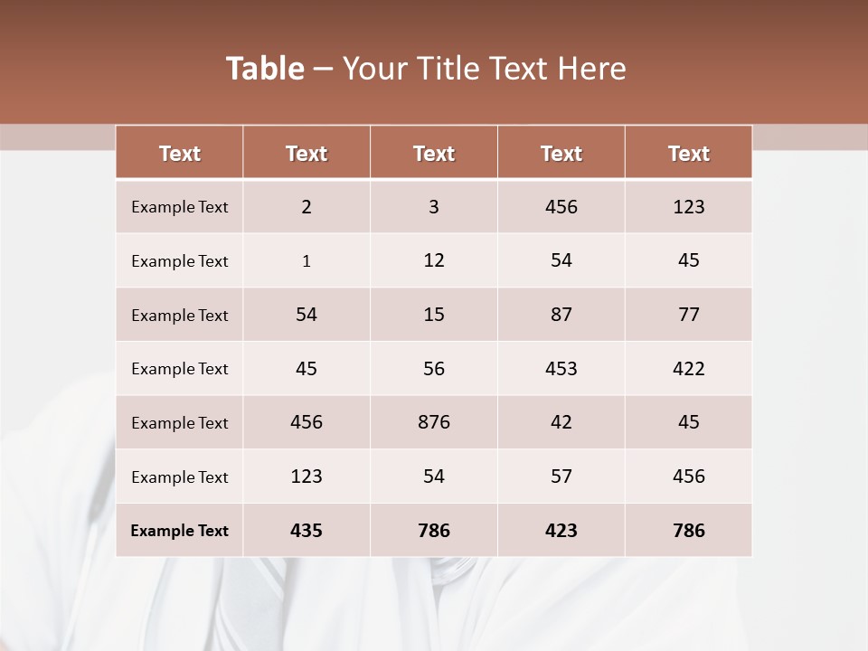Rendering Isolated Modern PowerPoint Template