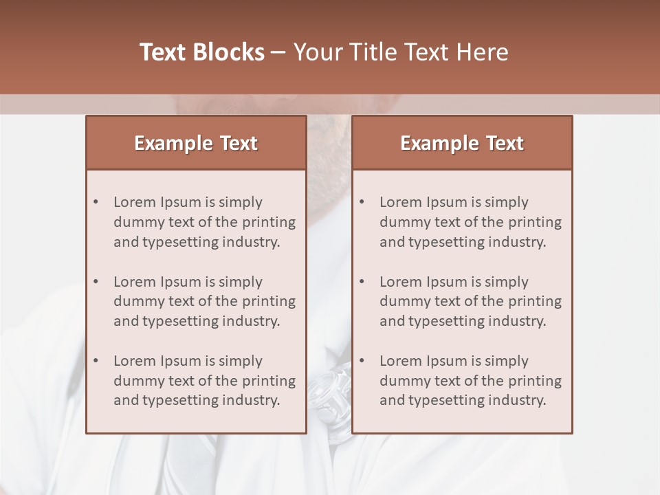 Rendering Isolated Modern PowerPoint Template