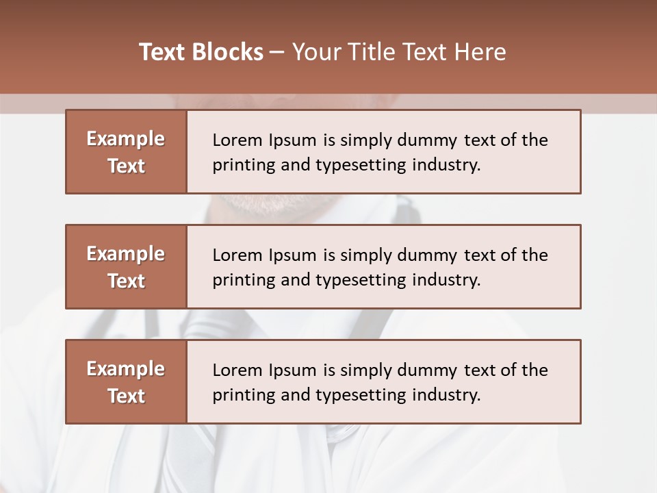 Rendering Isolated Modern PowerPoint Template