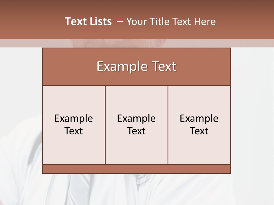 Rendering Isolated Modern PowerPoint Template