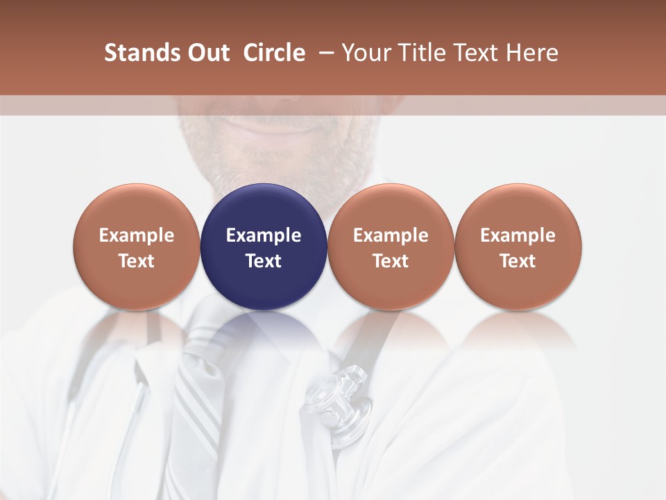 Rendering Isolated Modern PowerPoint Template