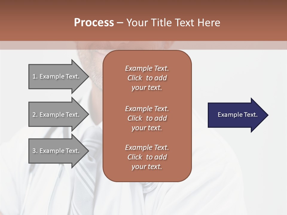 Rendering Isolated Modern PowerPoint Template