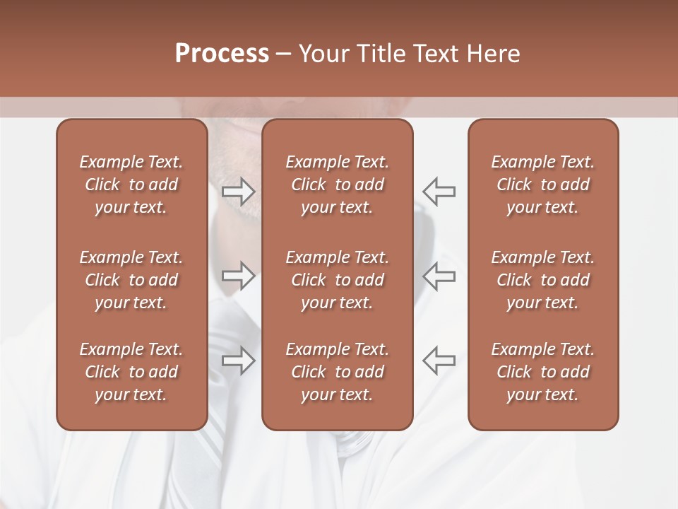 Rendering Isolated Modern PowerPoint Template