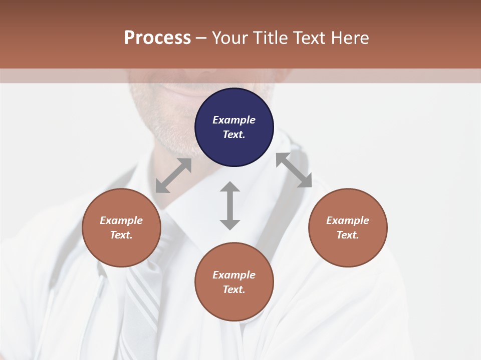 Rendering Isolated Modern PowerPoint Template