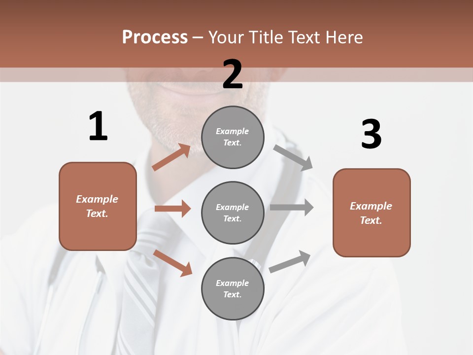 Rendering Isolated Modern PowerPoint Template