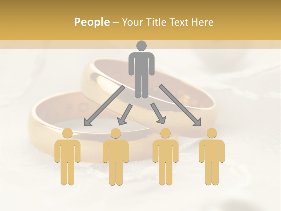 Marriage Together Elegance PowerPoint Template