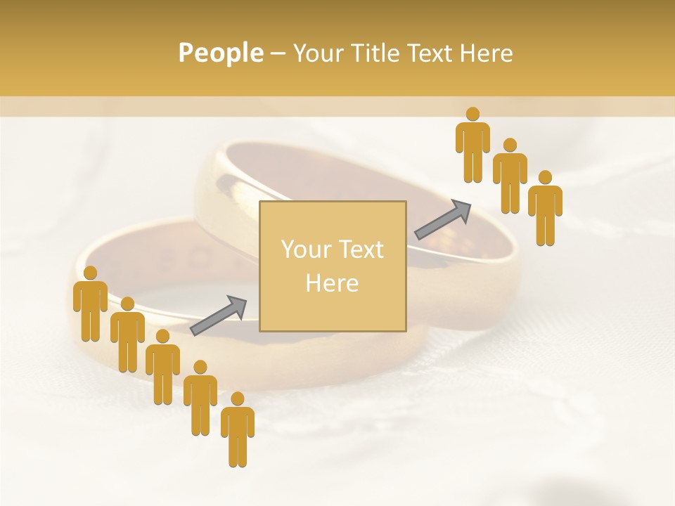 Marriage Together Elegance PowerPoint Template
