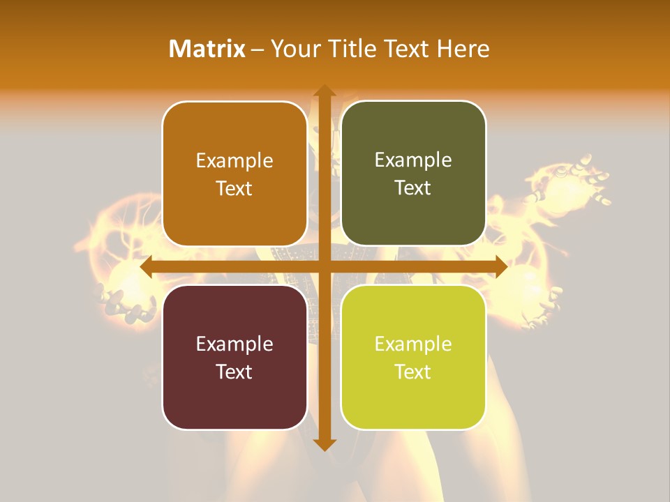 Rendering Isolated Modern PowerPoint Template