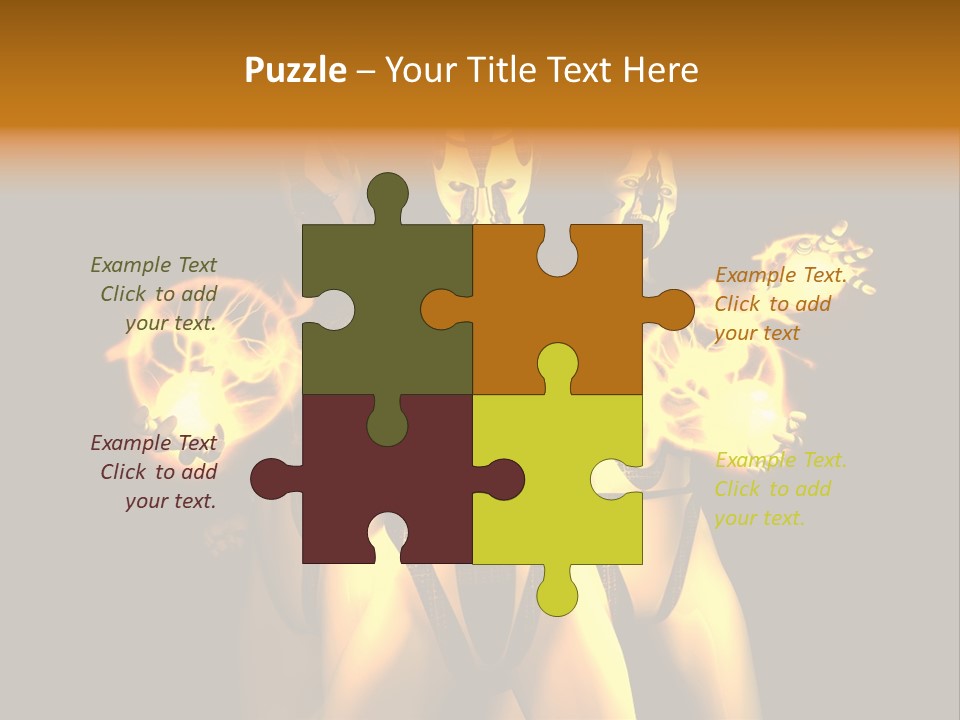 Rendering Isolated Modern PowerPoint Template