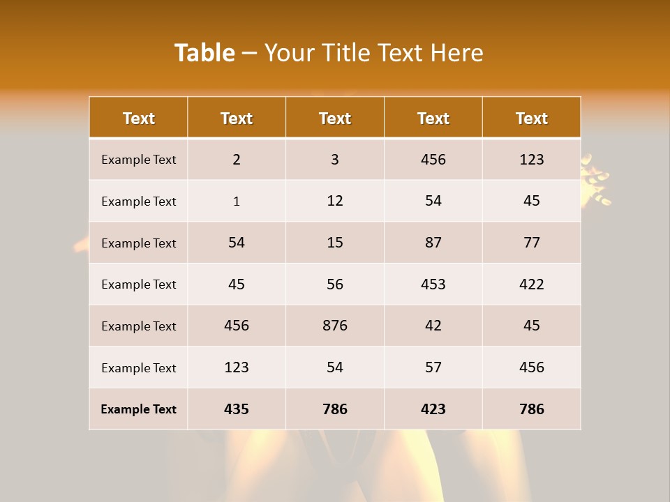Rendering Isolated Modern PowerPoint Template
