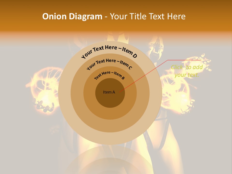 Rendering Isolated Modern PowerPoint Template