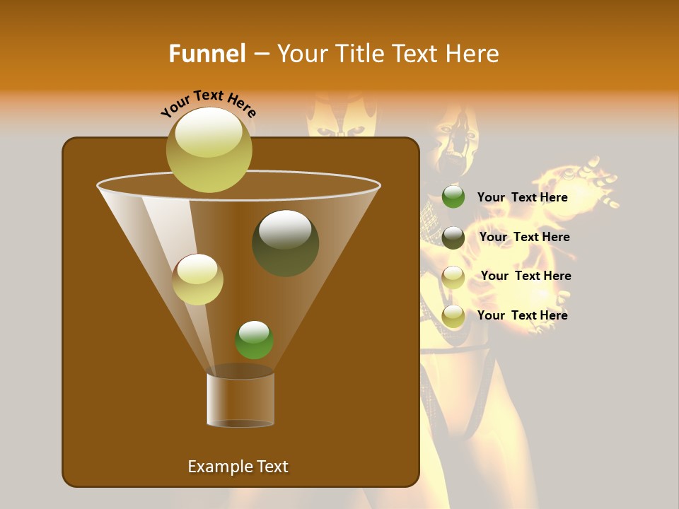 Rendering Isolated Modern PowerPoint Template