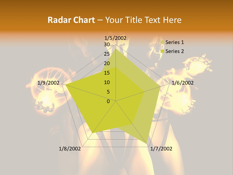 Rendering Isolated Modern PowerPoint Template