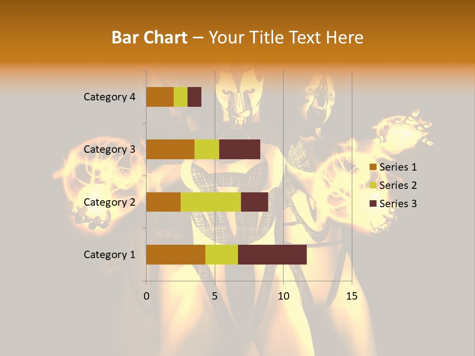 Rendering Isolated Modern PowerPoint Template
