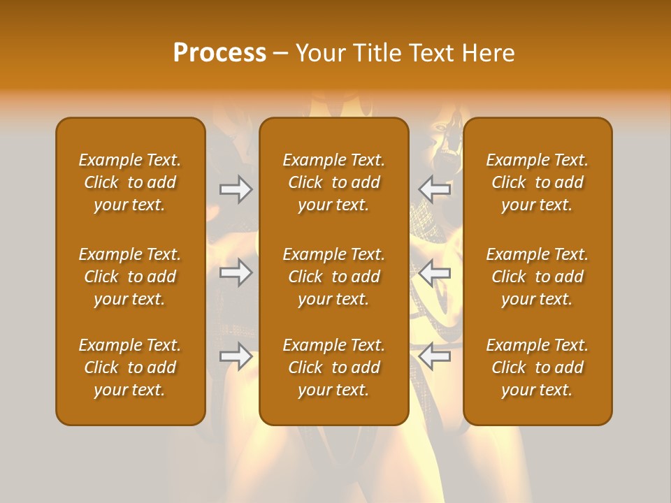 Rendering Isolated Modern PowerPoint Template