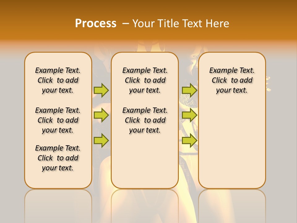 Rendering Isolated Modern PowerPoint Template