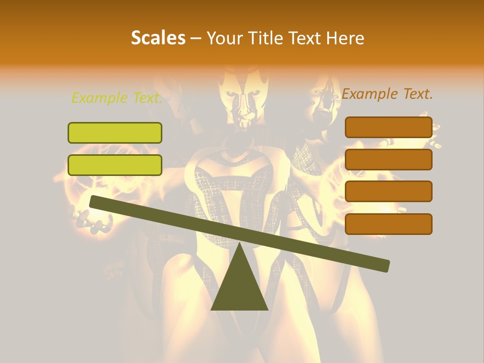 Rendering Isolated Modern PowerPoint Template