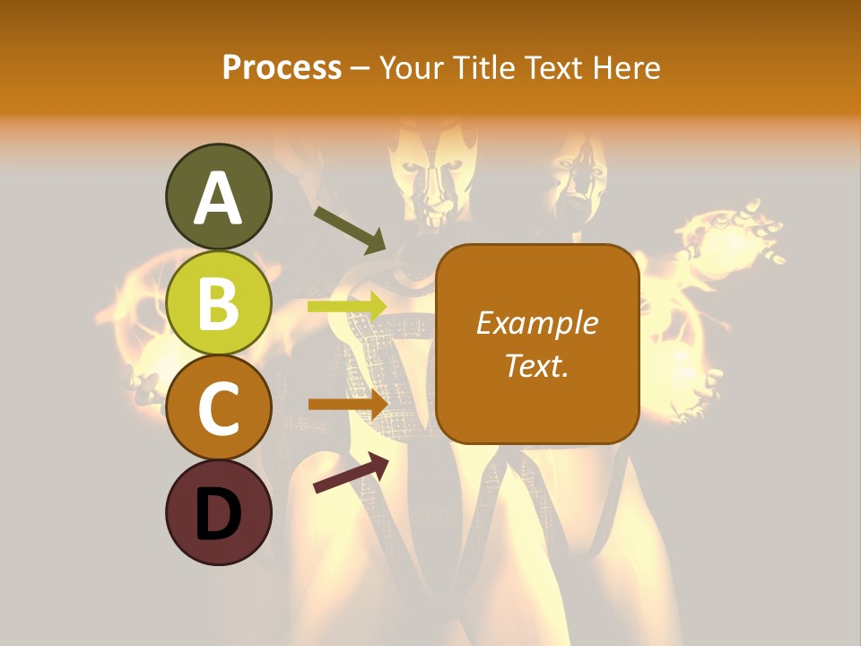 Rendering Isolated Modern PowerPoint Template