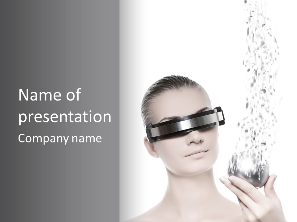 Skin Look Scifi PowerPoint Template