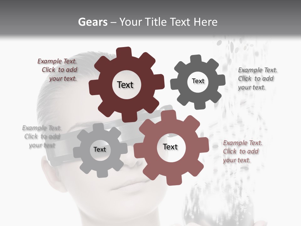 Skin Look Scifi PowerPoint Template