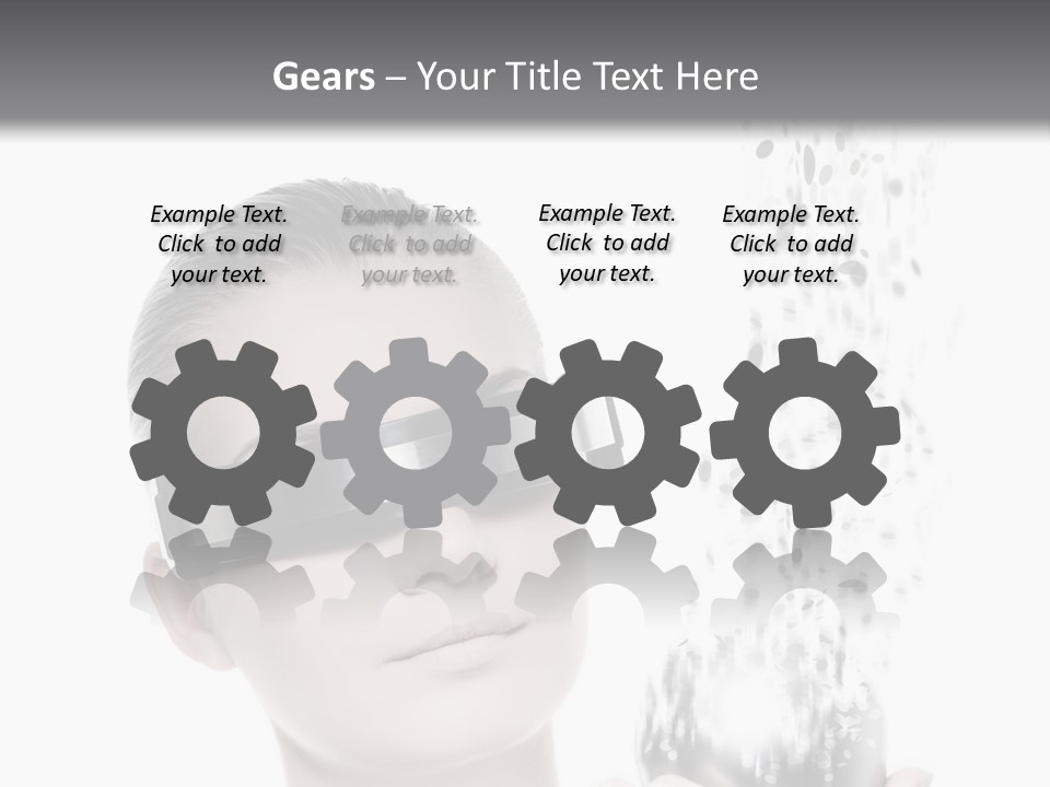 Skin Look Scifi PowerPoint Template