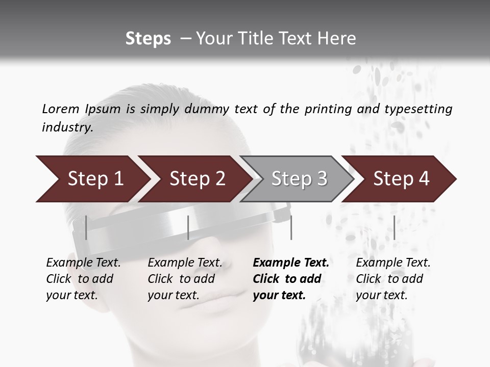 Skin Look Scifi PowerPoint Template