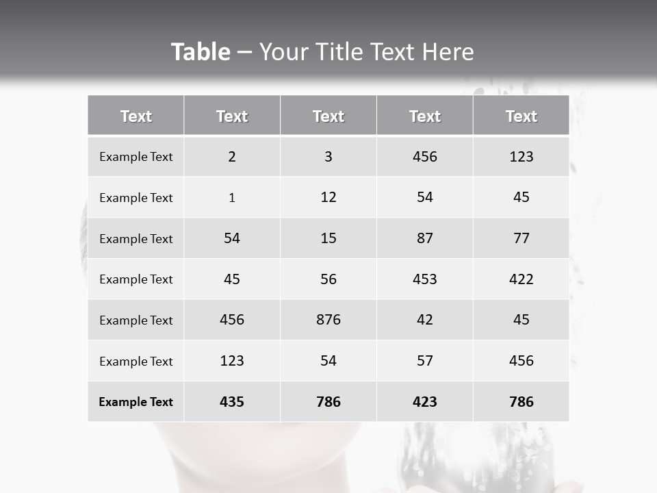 Skin Look Scifi PowerPoint Template