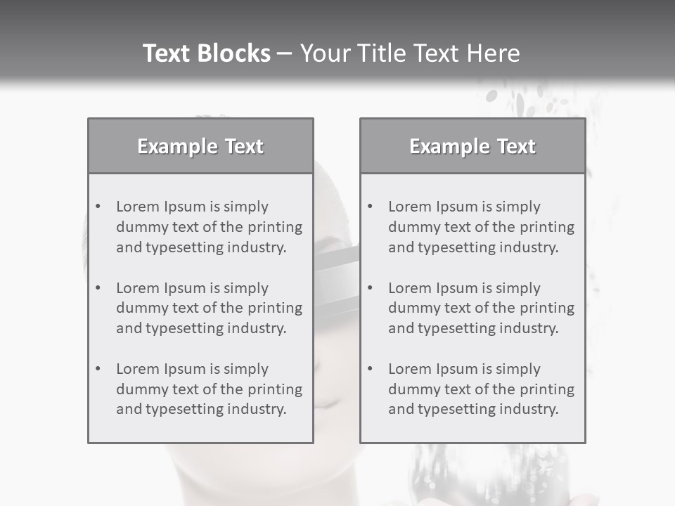 Skin Look Scifi PowerPoint Template