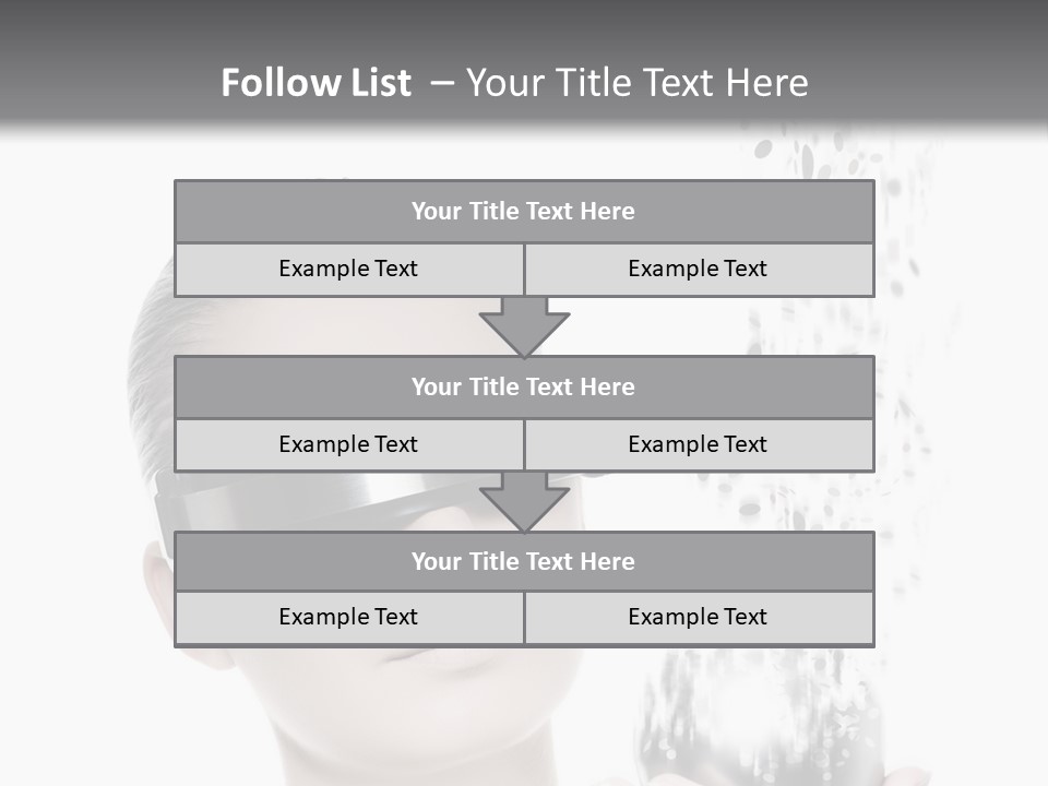 Skin Look Scifi PowerPoint Template