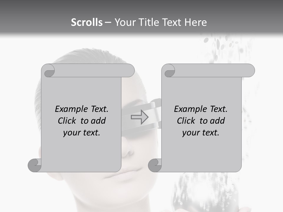 Skin Look Scifi PowerPoint Template