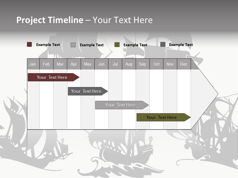 Action Woman Dancer PowerPoint Template