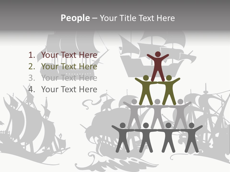 Action Woman Dancer PowerPoint Template